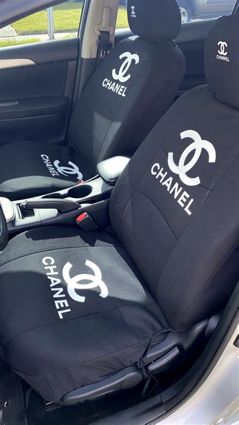 chanel seat belt covers|Chanel Seat Covers for Car .